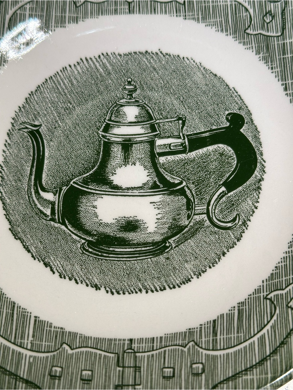 Vintage 1960s Royal China Teapot Saucer - Picture 4 of 5